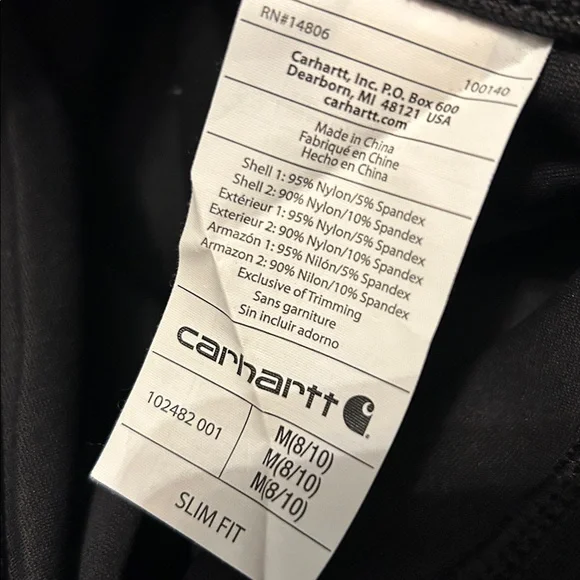 Carhartt Black Pants - Picture 6 of 6